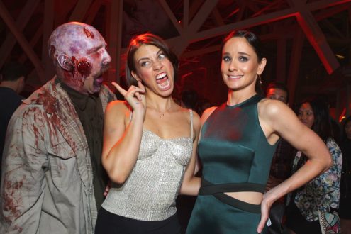 Lauren Cohan and Sarah Wayne Callies 2