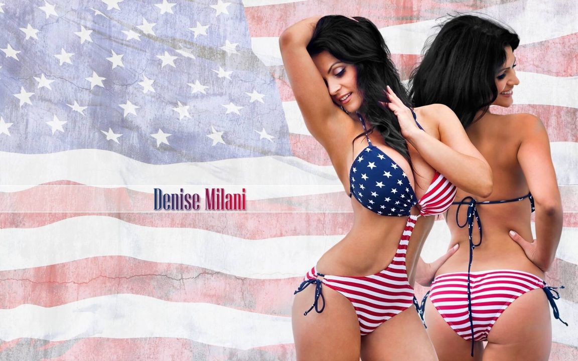 Denise Milani Background