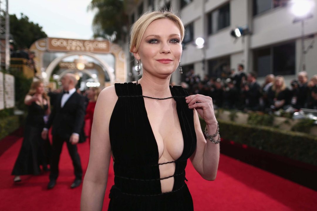 Kirsten Dunst Black Dress