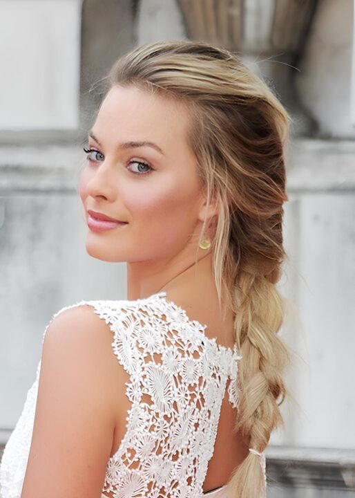 Margot Robbie White Dress