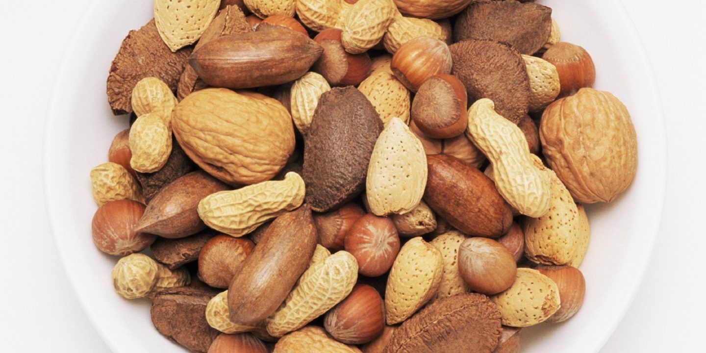 Nuts Background