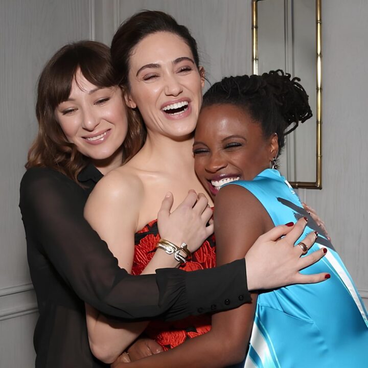 Emmy Rossum, Shanola Hampton and Isidora Goreshter