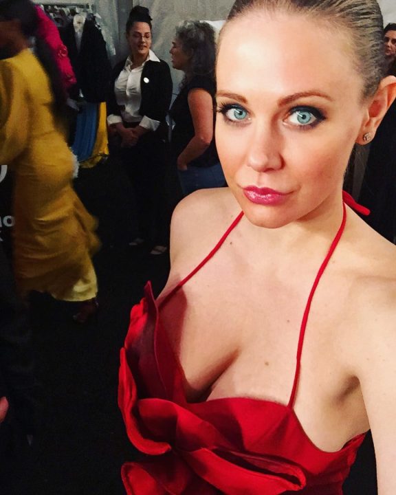 Maitland Ward Red Dress