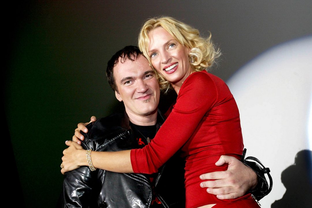 Quentin Tarantino and Uma Thurman