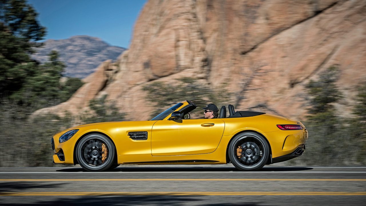 Mercedes AMG GT C Roadster Pics