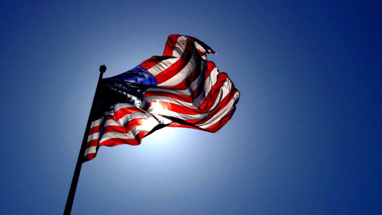 American Flag Desktop