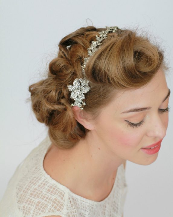Wedding Hairstyles For Straight Hair Vintage