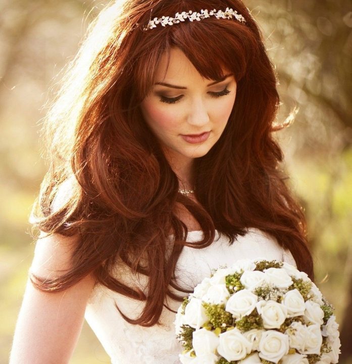 hairstyles for long hair for wedding