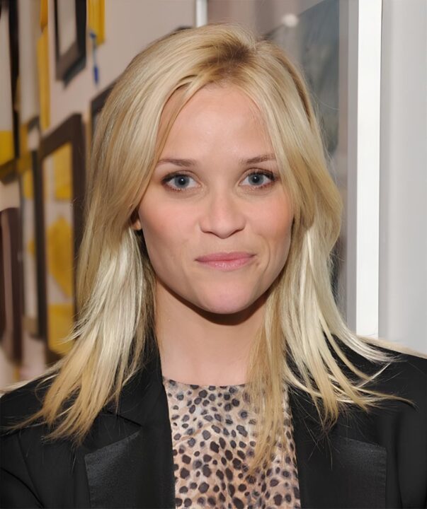 layered blonde medium hairstyle