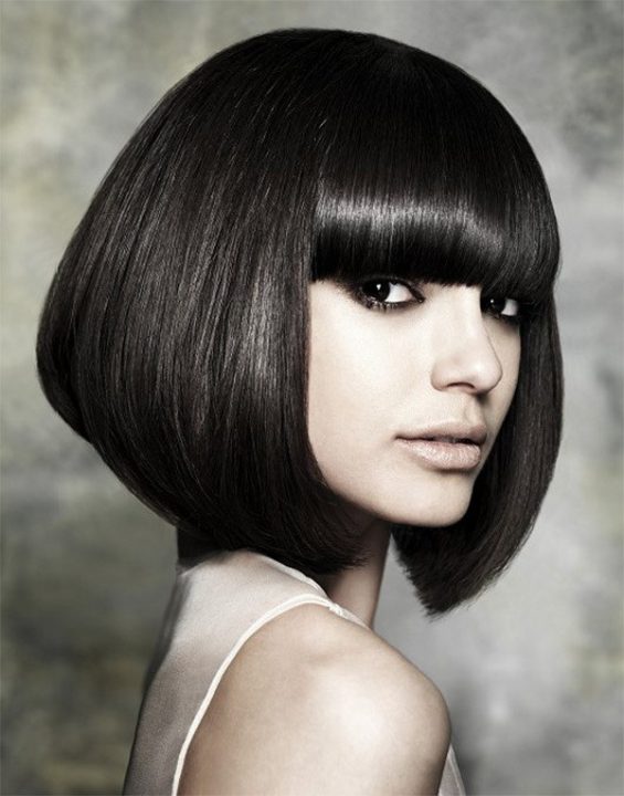 short black haircut