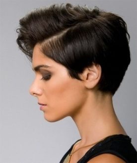 short black hairstyle idea