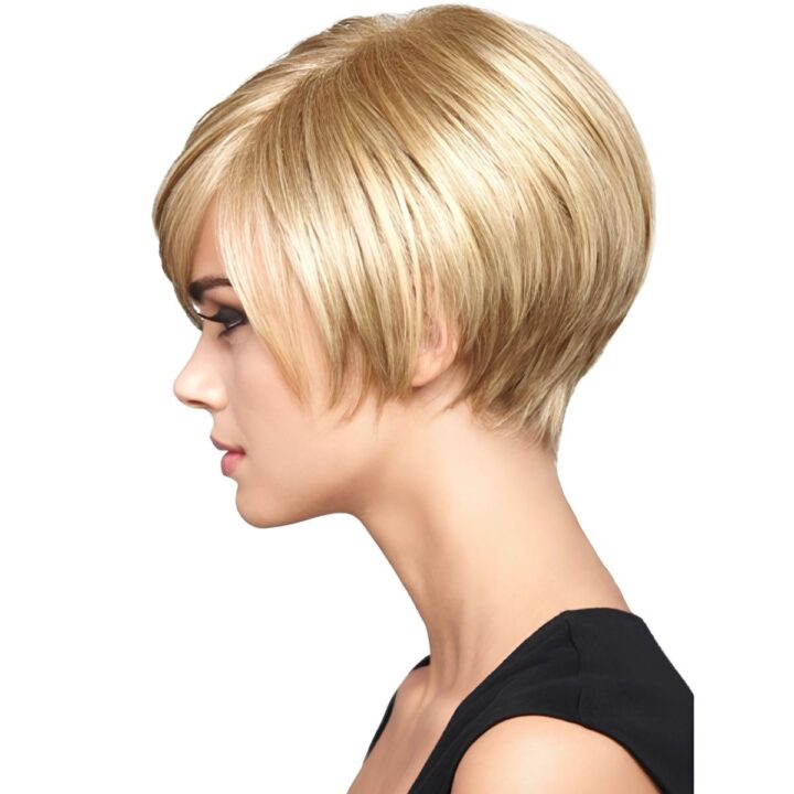 stylish blonde bob hairstyle