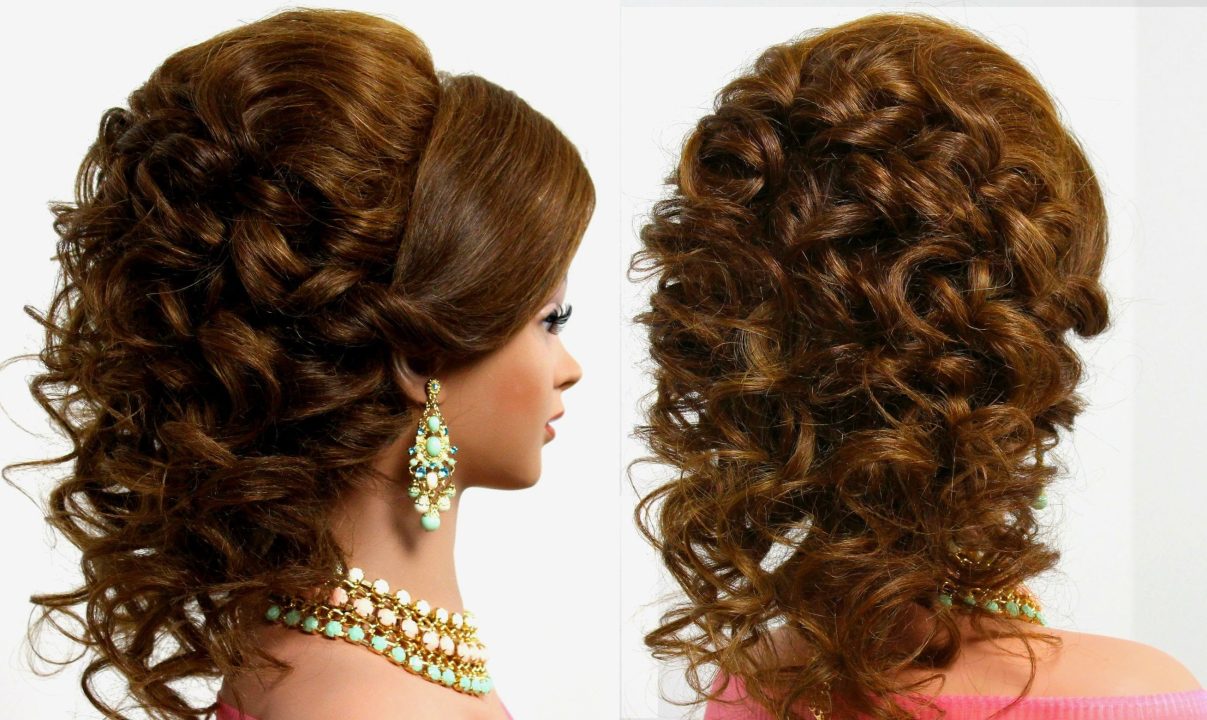 wedding hairstyle for medium long hair