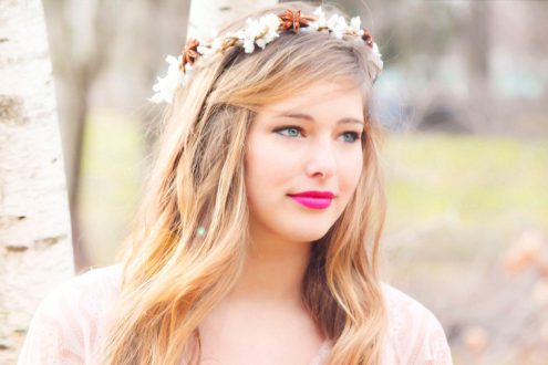 wedding hairstyles with flowers