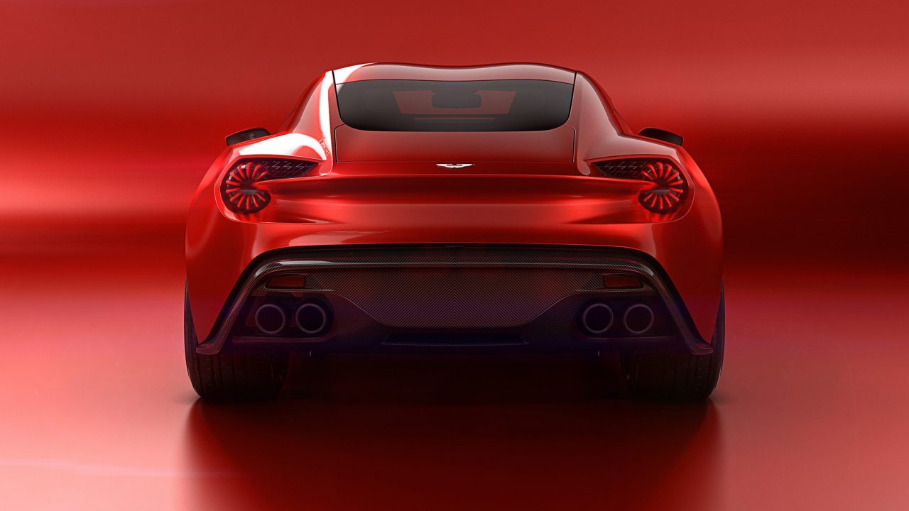 Aston Martin Vanquish Zagato Concept Photos