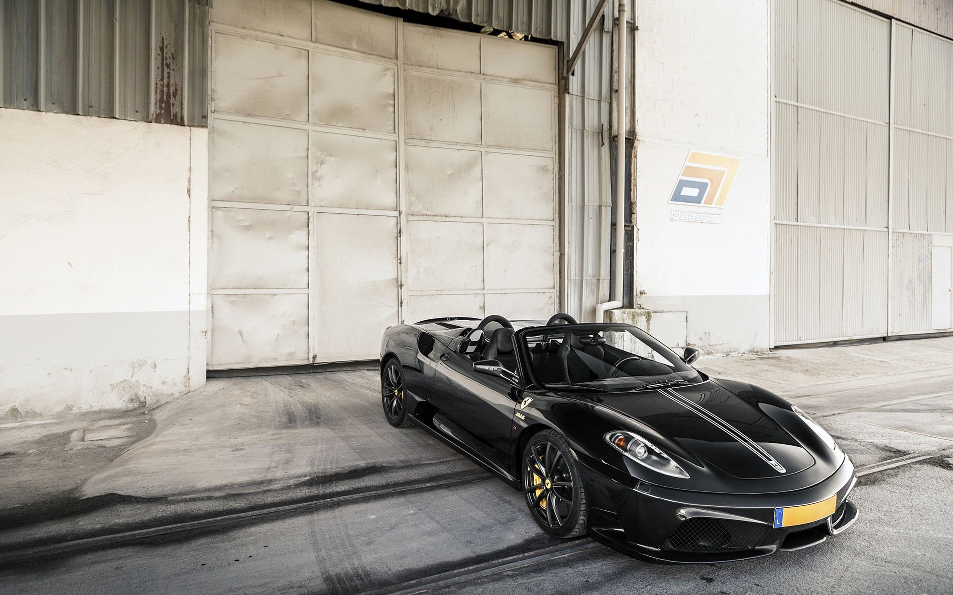 Ferrari f430 Spider чёрный