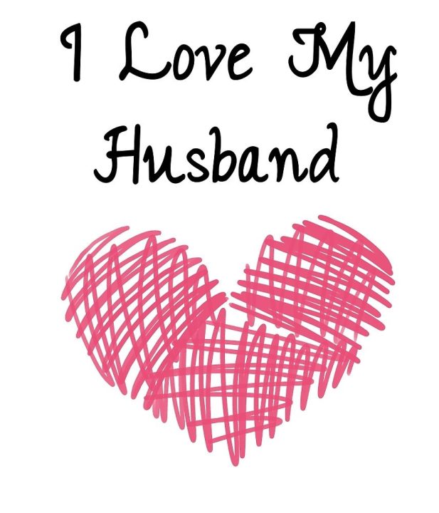 I Love My Husband Photos