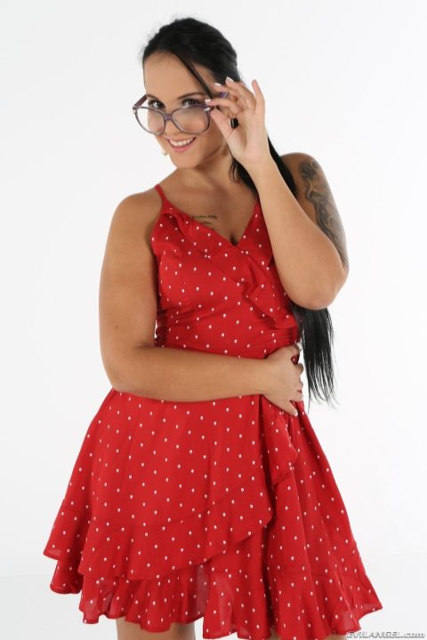 Jennifer Mendez Red Dress
