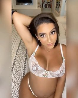 Lena The Plug White Lingerie