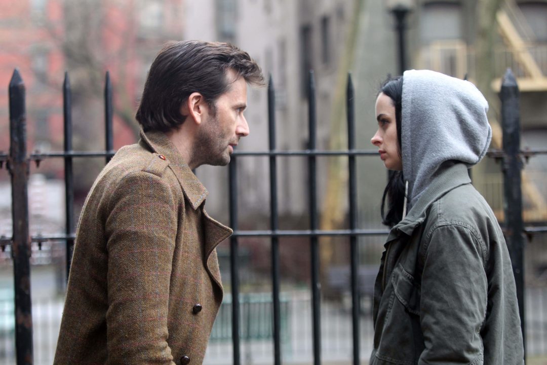 David Tennant and Krysten Ritter