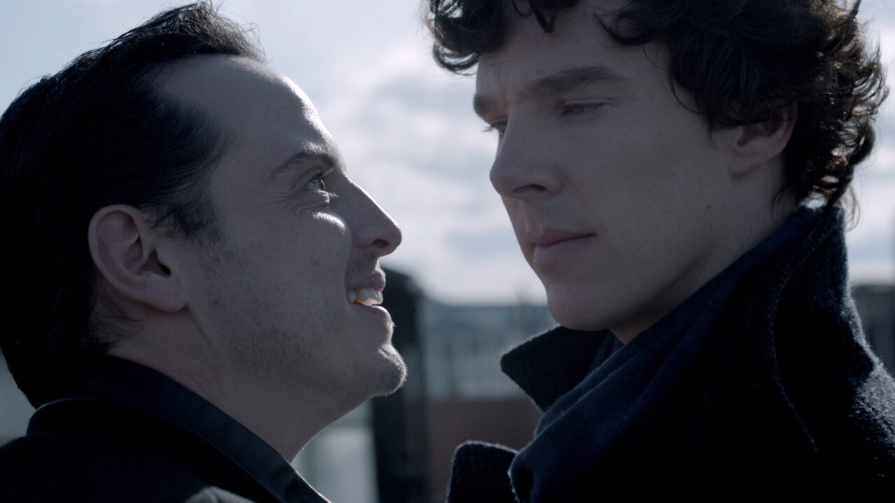 Andrew Scott and Benedict Cumberbatch