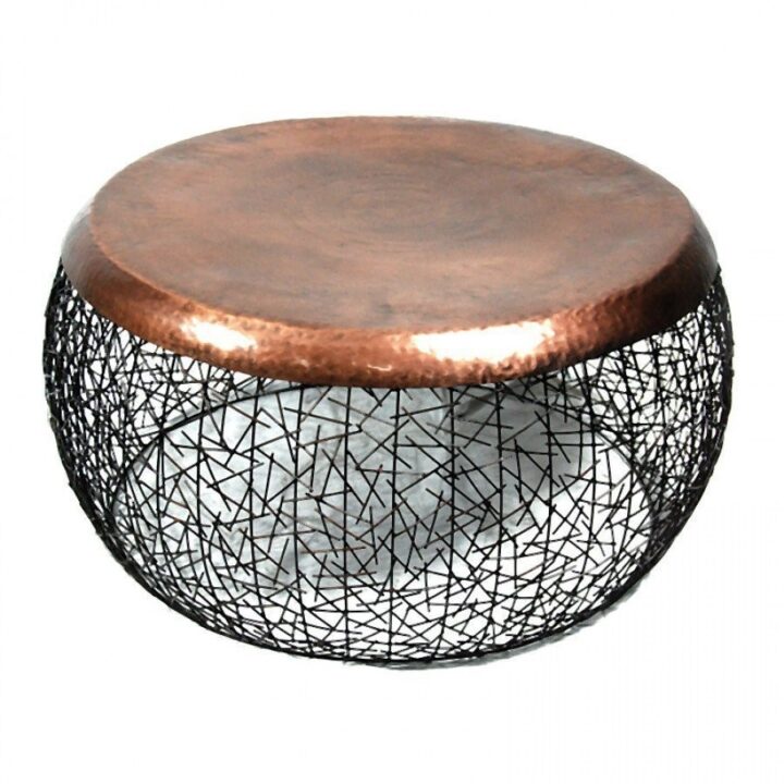 Copper Drum Coffee Table