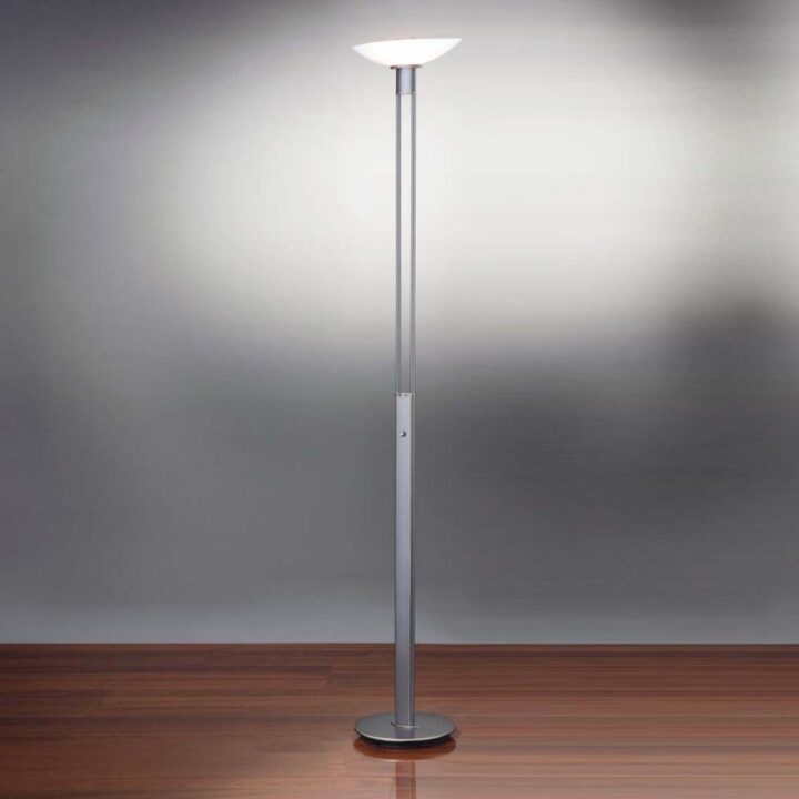 Floor lamp with dimmer control