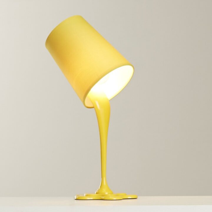 Yellow table lamps modern