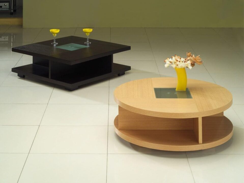 Coffee Tables with Capacious Shelves for Small Spaces