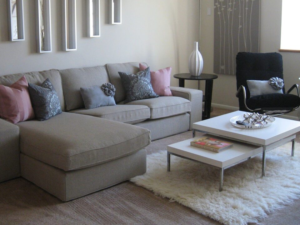 Double Coffee Table for Small Spaces