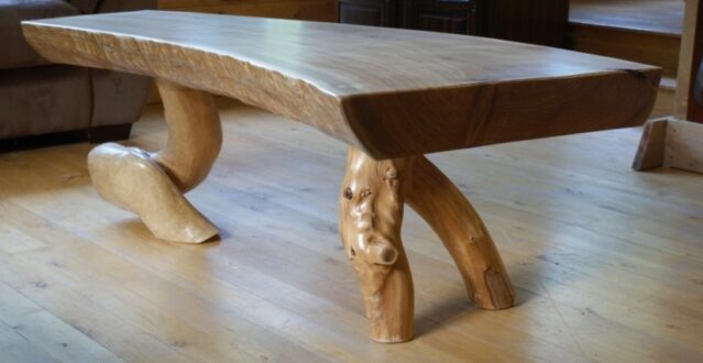 Funky Log Coffee Table