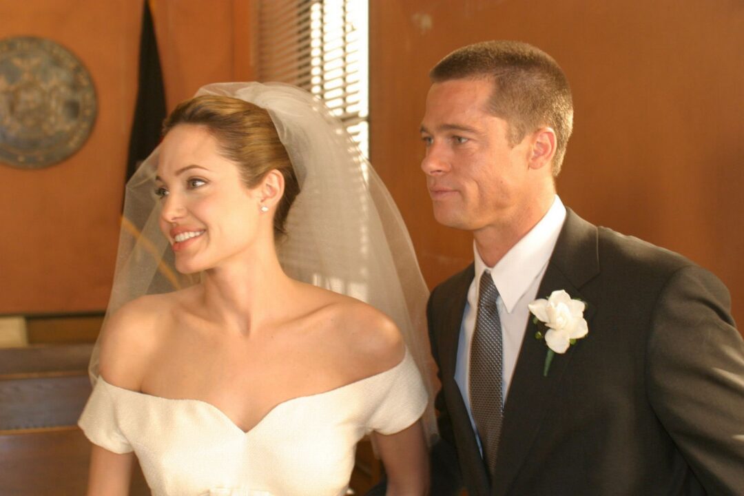 Angelina Jolie and Brad Pitt