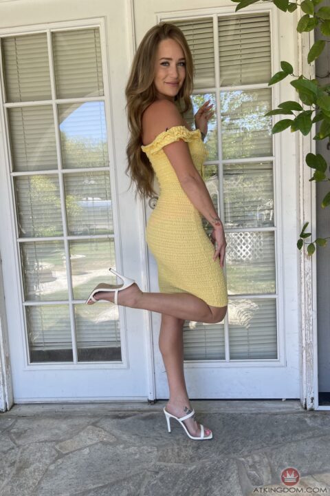 Athena Anderson Yellow Dress