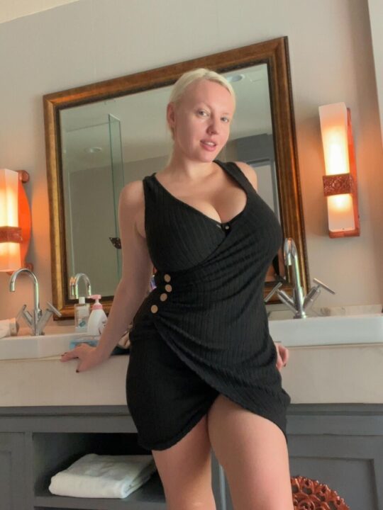 Sigal Acon Black Dress