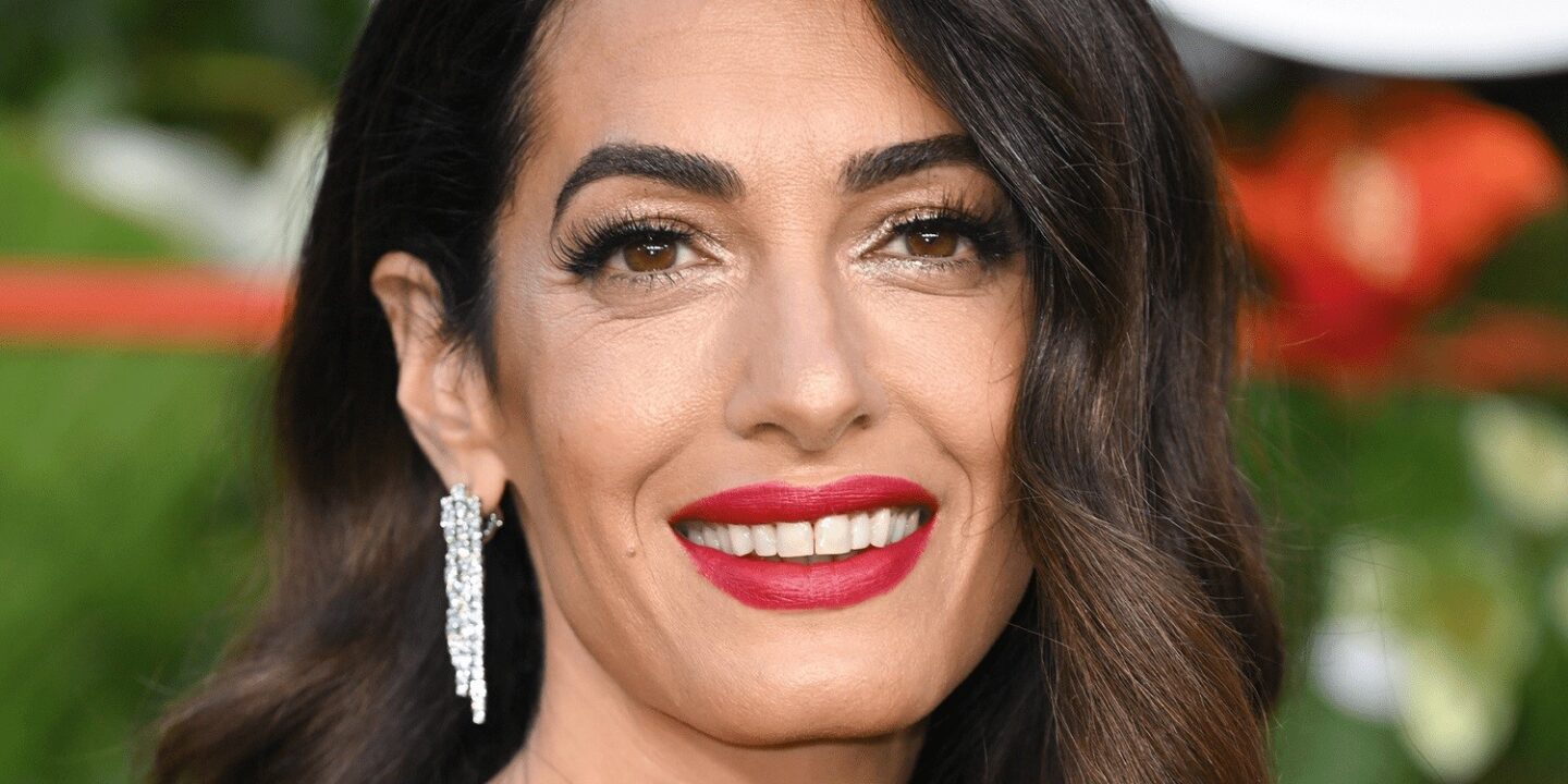 Amal Clooney Face