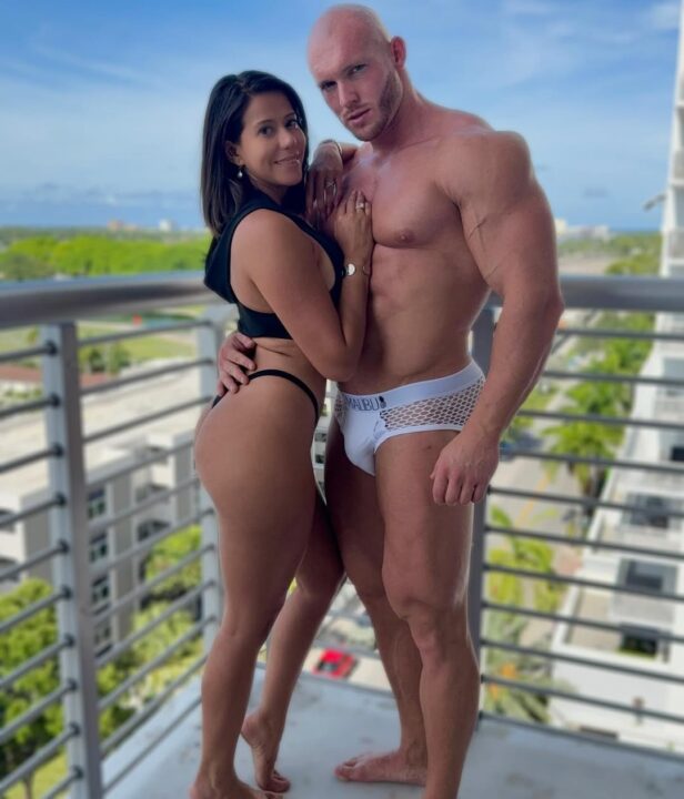 Joliris Candelaria and Her Husband