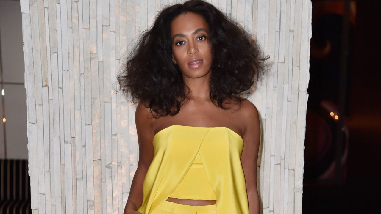 Solange Knowles Yellow Dress
