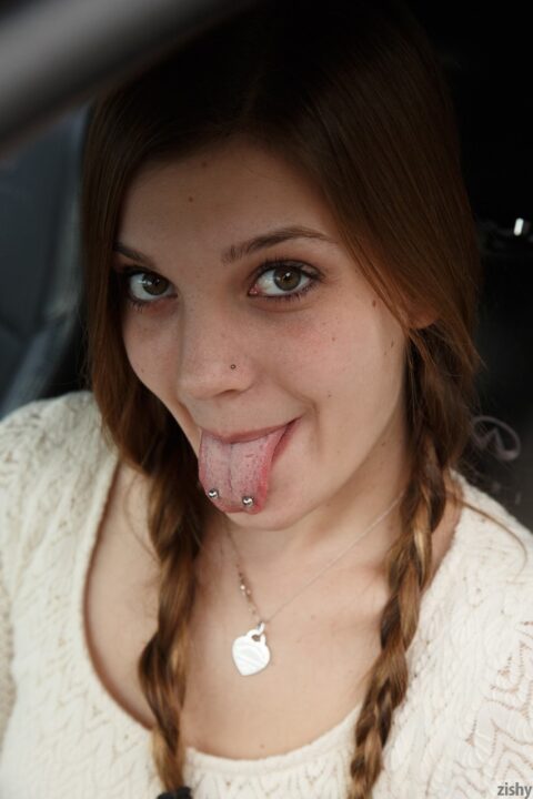 Aubrey Snow Cute
