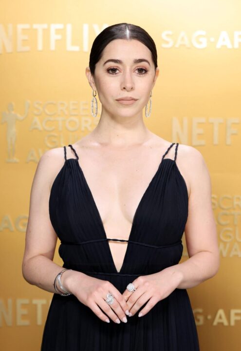 Cristin Milioti Black Dress