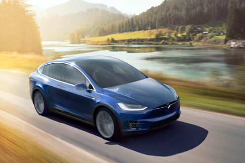 Tesla Model X Desktop Wallpapers