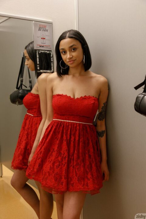 Wynona Gibbs Red Dress