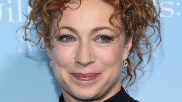 Alex Kingston Face