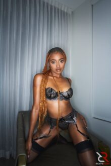 Destiny Mira Black Lingerie