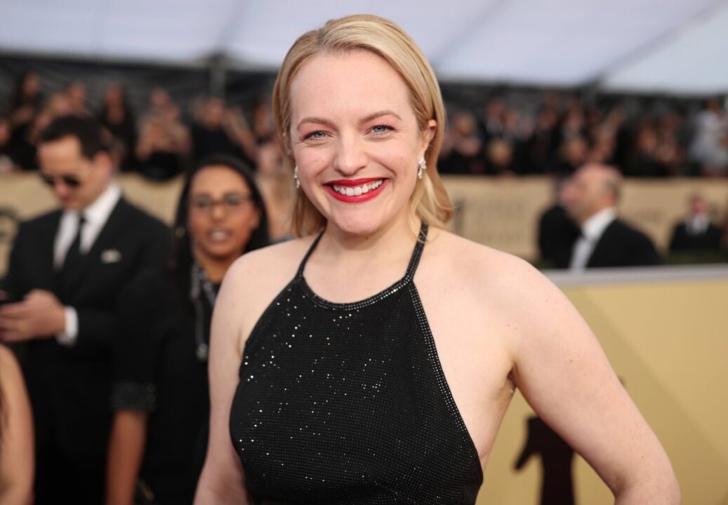 Elisabeth Moss Black Dress