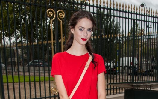 Kaya Scodelario Red Dress