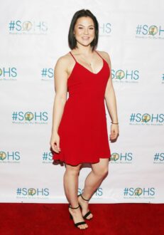 Megan Prescott Red Dress