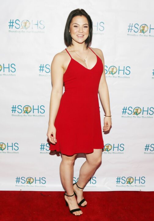 Megan Prescott Red Dress