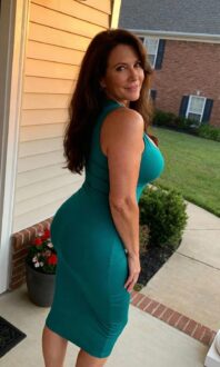 Nicole Seifert Green Dress