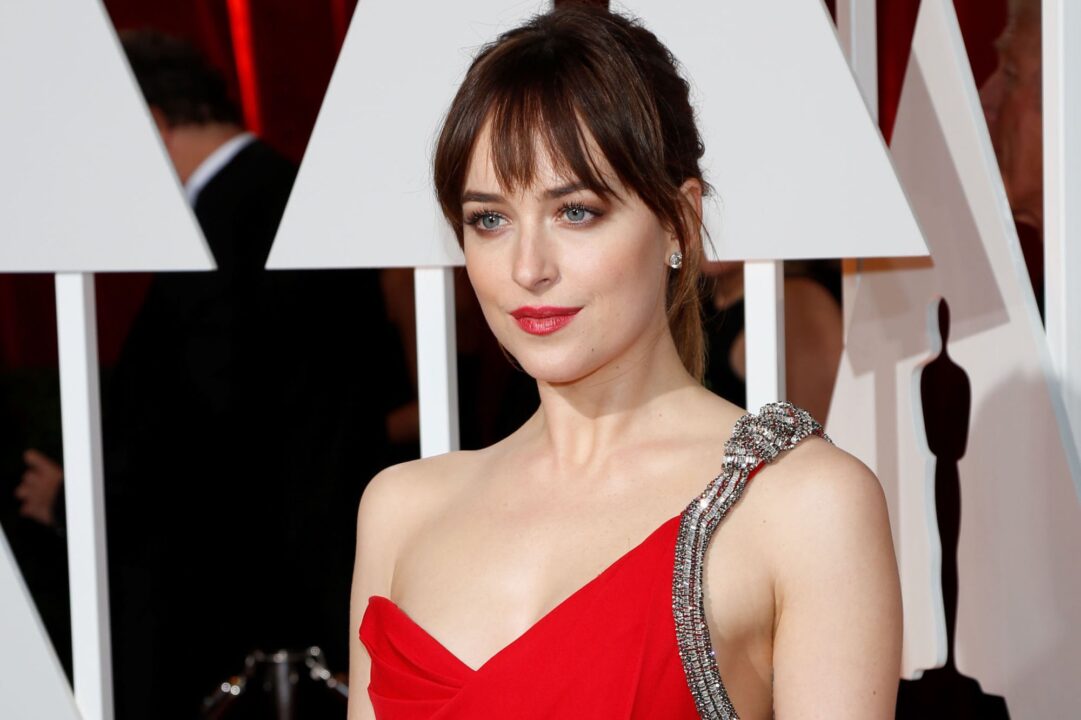 Dakota Johnson Red Dress