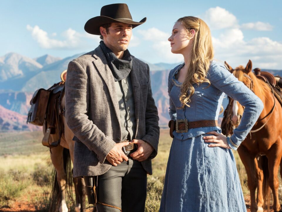 James Marsden and Evan Rachel Wood